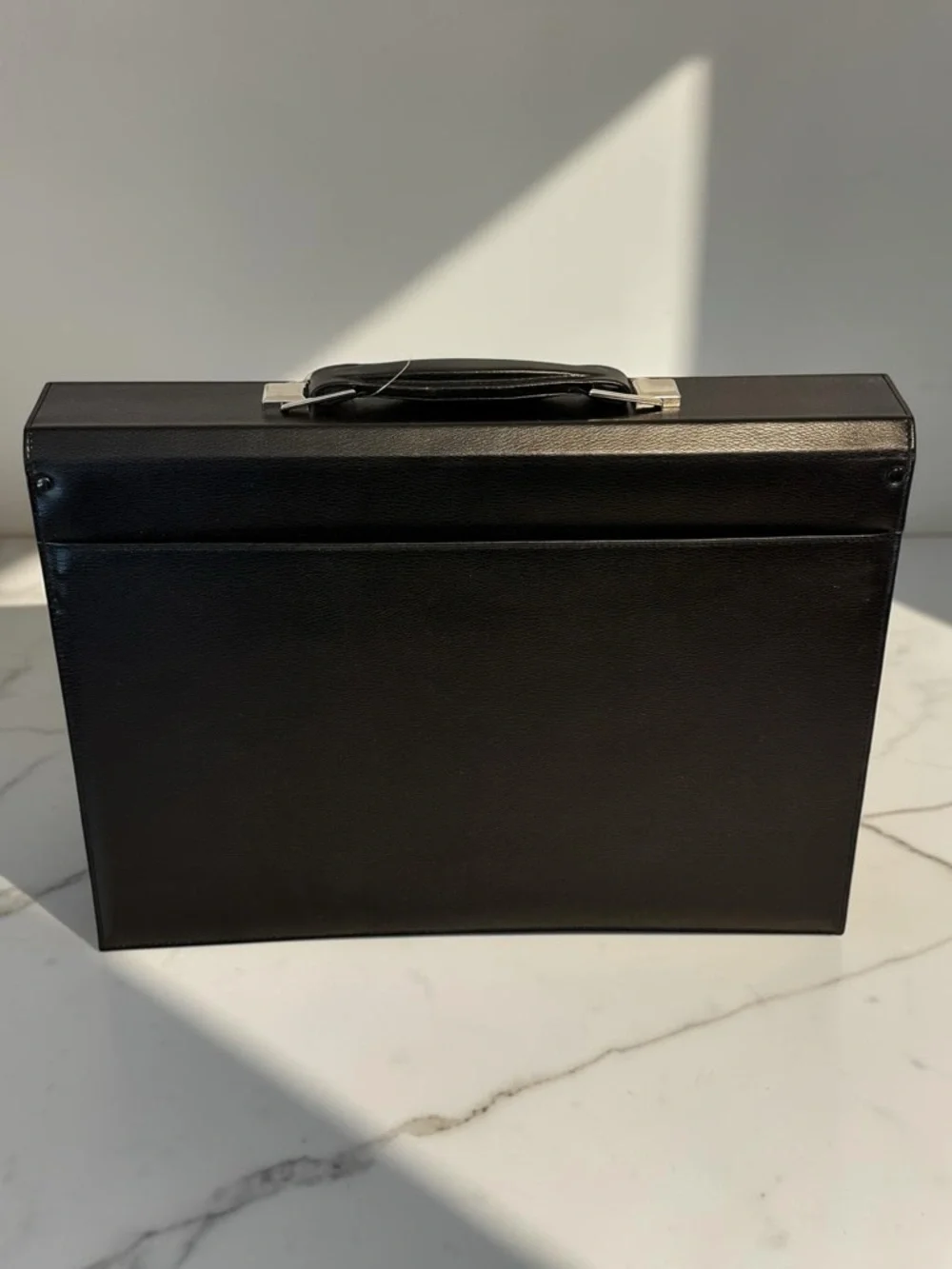 DUNHILL of LONDON Leather Briefcase / Portfolio / Satchel - ENGLAND NWT Vtg